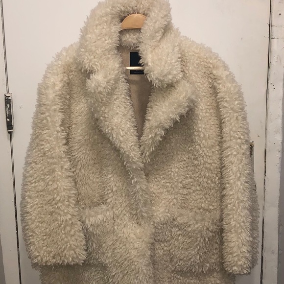 Faux Shearling Coat - Picture 2 of 3